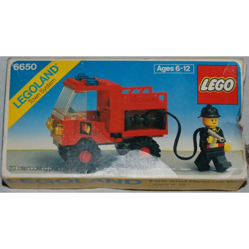 Véhicule des pompiers et de secours - Lego Legoland