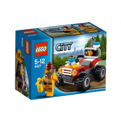 Le 4x4 des pompiers en foret - LEGO City