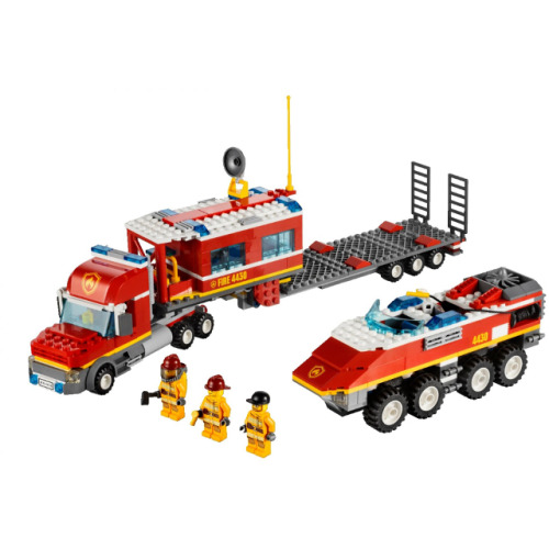 Le transporteur des pompiers - LEGO City