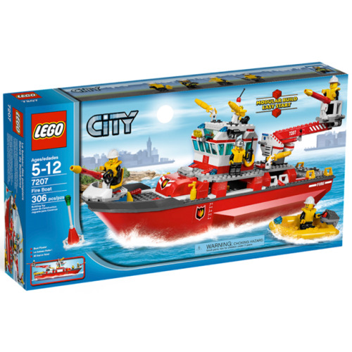 Le bateau des pompiers - LEGO City