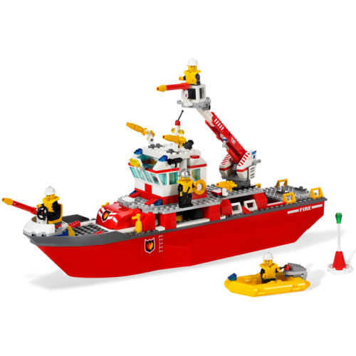 Le bateau des pompiers - LEGO City