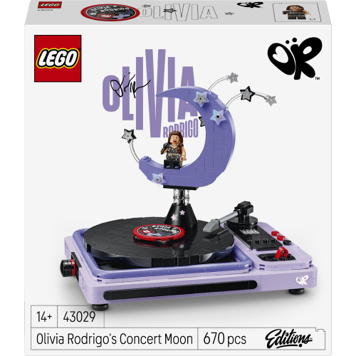 La lune de concert d'Olivia Rodrigo - LEGO Editions