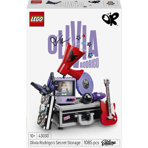La mallette secrète d'Olivia Rodrigo - LEGO Editions