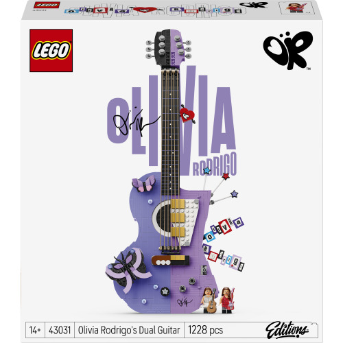 La guitare d'Olivia Rodrigo - LEGO Editions