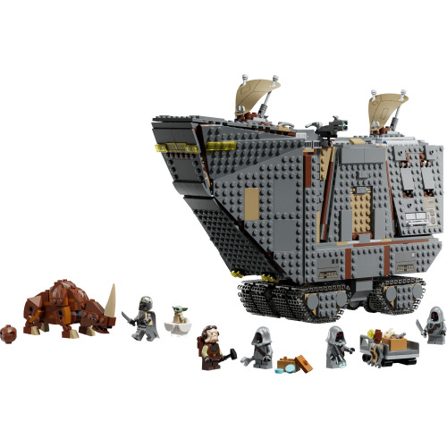 Le Sandcrawler™ d'Offworld et le Mudhorn - LEGO Star Wars