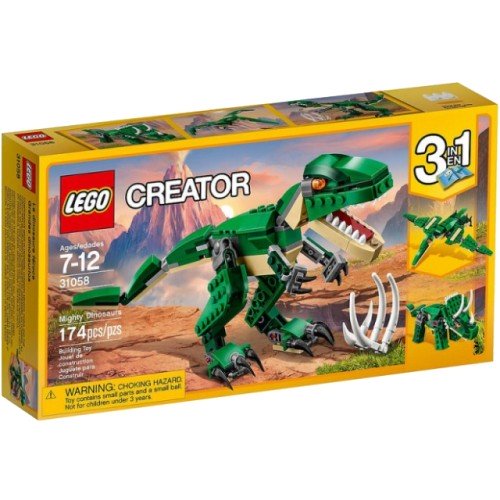 Le dinosaure féroce - Lego LEGO Creator 3-en-1