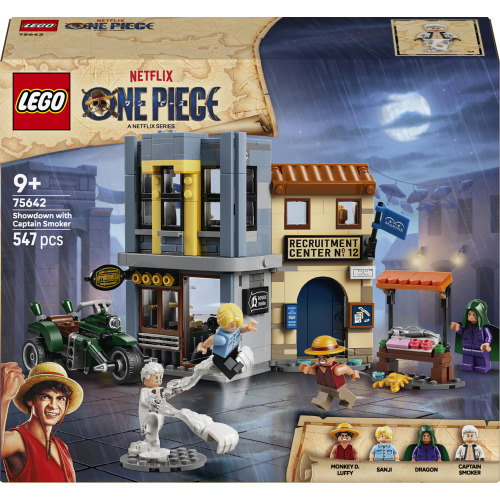 L’affrontement avec le capitaine Smoker - LEGO One Piece
