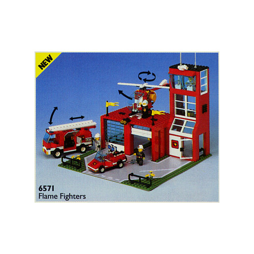 Caserne de pompiers - LEGO System