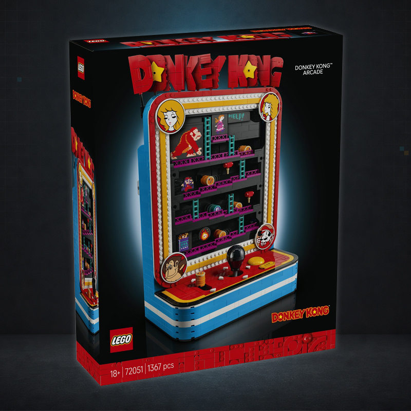La borne d'arcade Donkey Kong en LEGO - Brick Occasion