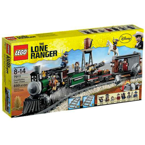 Course poursuite dans le Train - Lego Autre