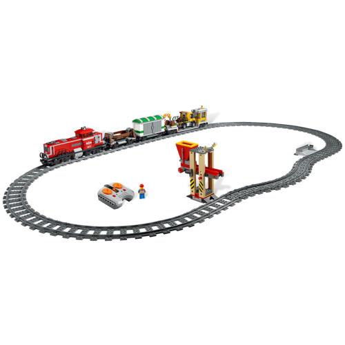 Le train de marchandises rouge - LEGO City