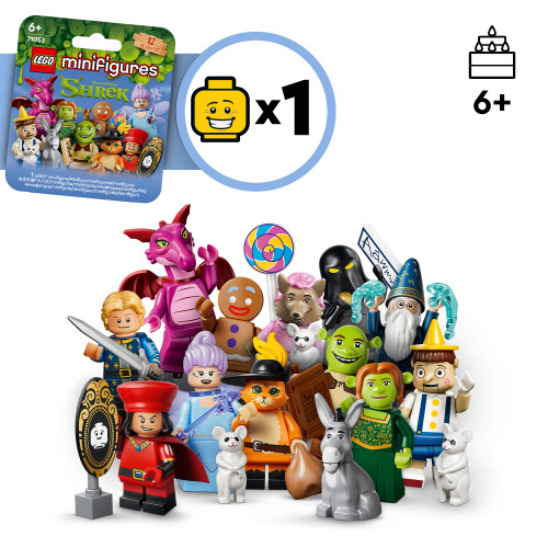 Minifigurines Serie Shrek (en carton d'origine) - 