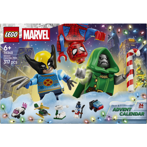 Le calendrier de l’Avent 2026 LEGO Marvel - LEGO Marvel
