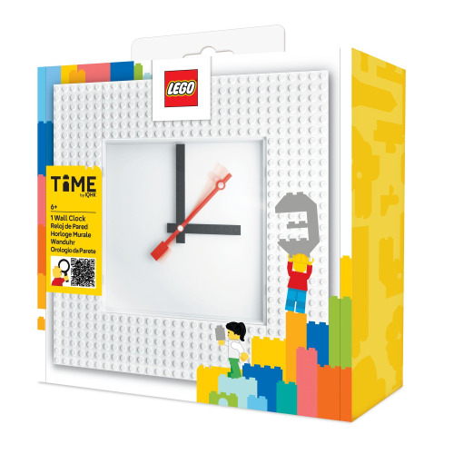 Horloge murale MOC (Mes propres créations) – Blanc - 