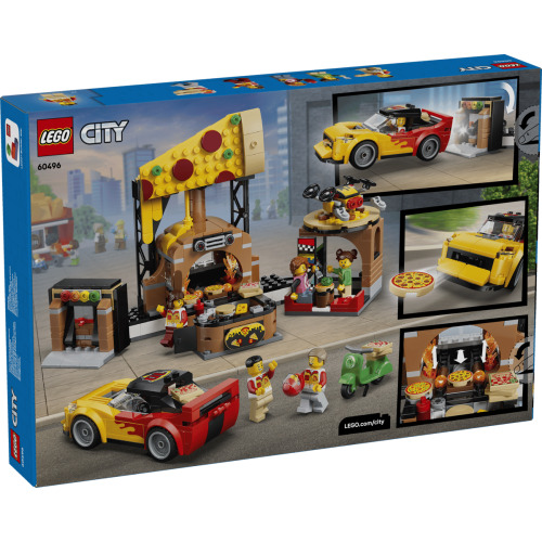 La pizzeria et ses véhicules de livraison - LEGO City