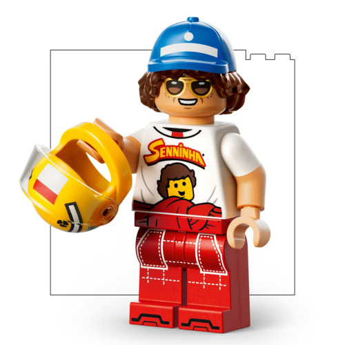 Ayrton Senna Helmet - LEGO Editions