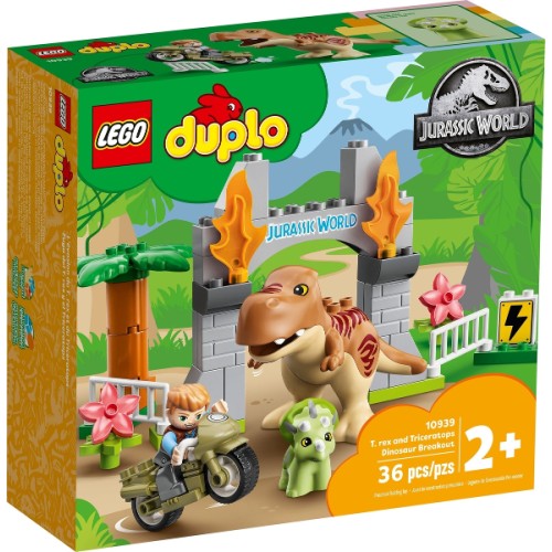 L'évasion du T. rex et du Triceratops - LEGO Duplo