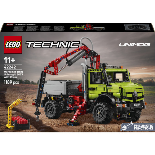 Mercedes-Benz Unimog U 5023 avec grue - LEGO Technic