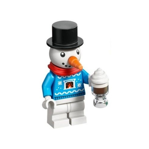 Bonhomme de neige en pull de Noël - 