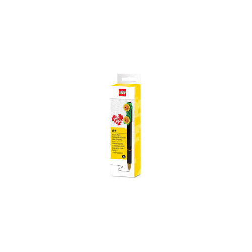 LEGO Botanicals stylo gel noir – fleurs jaunes - 