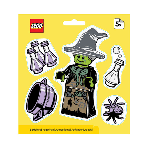 LEGO autocollants Halloween - Sorcière - Lego 