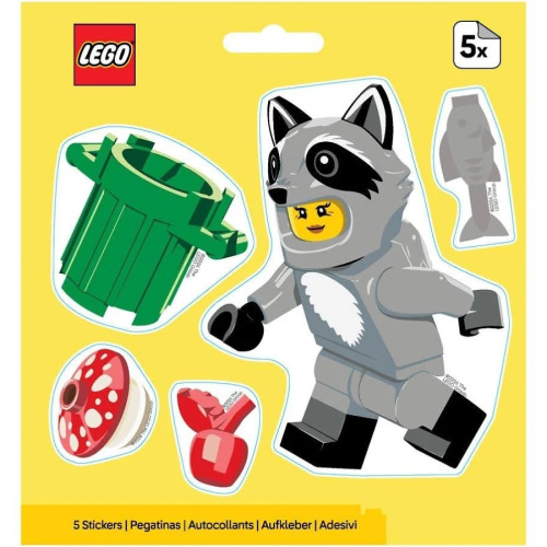 LEGO autocollants  Raton laveur - Lego 