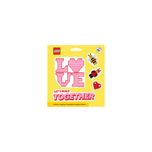 LEGO autocollants Saint-Valentin - Lego 