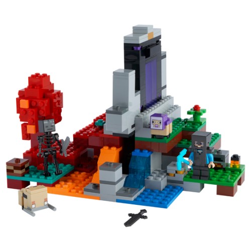 Le portail en ruine - LEGO Minecraft