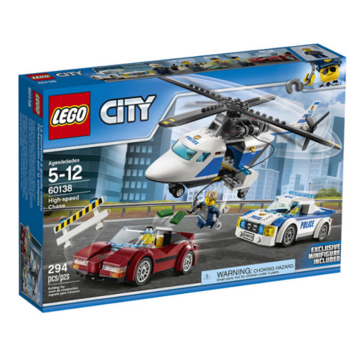 La course-poursuite en hélicoptère - LEGO City