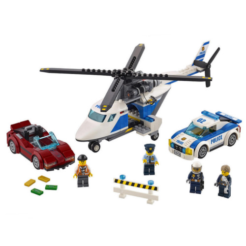La course-poursuite en hélicoptère - LEGO City