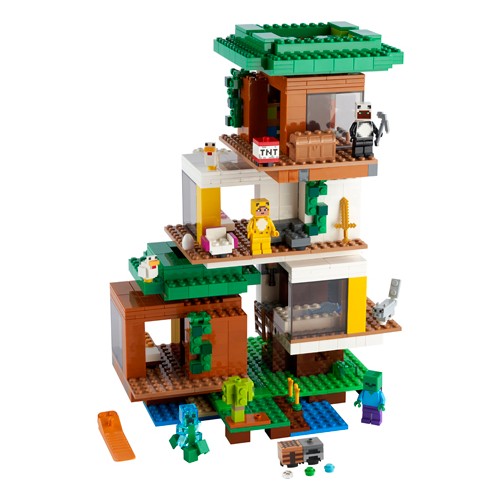 La cabane moderne dans l'arbre - LEGO Minecraft