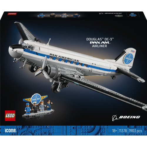 Avion de ligne Douglas™ DC-3™ de la PAN AM - LEGO Icons