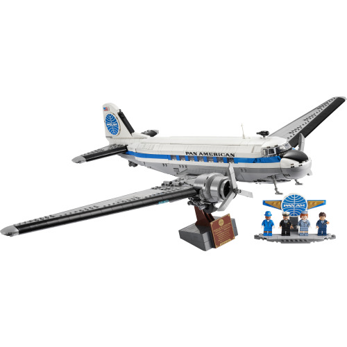 Avion de ligne Douglas™ DC-3™ de la PAN AM - LEGO Icons