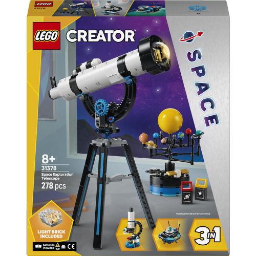Le télescope d’exploration spatiale - LEGO Creator 3-en-1