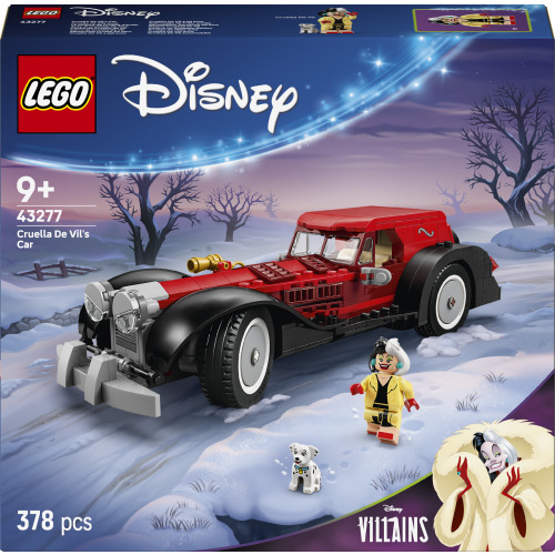 La voiture de Cruella d’Enfer - LEGO Disney