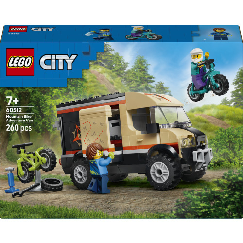Le camping-car d’aventures et ses VTT - LEGO City