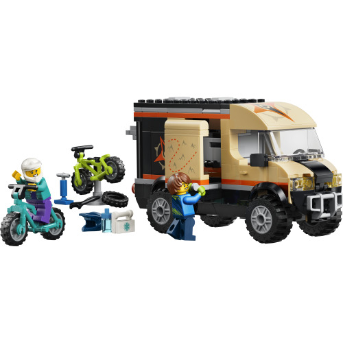 Le camping-car d’aventures et ses VTT - LEGO City