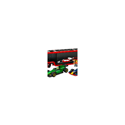 Camion de F1 avec voitures de F1 RB20 et AMR24 - LEGO City