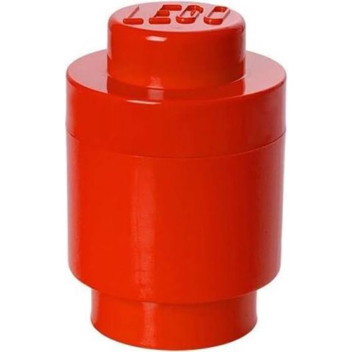 Brique de rangement ronde 1 tenon – Rouge - 