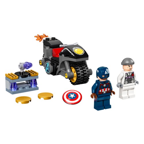 L’affrontement entre Captain America et Hydra - LEGO Marvel