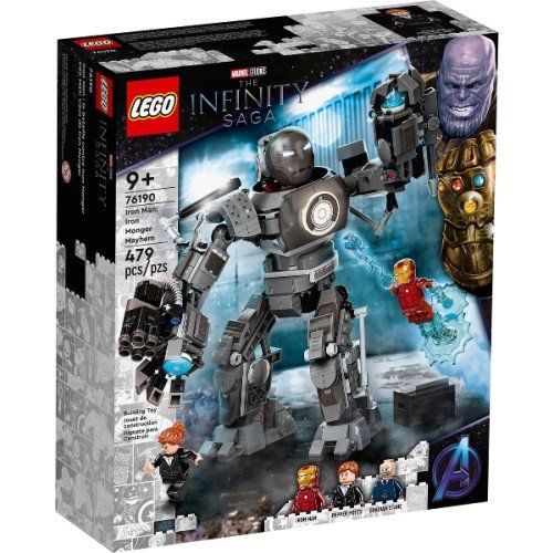 Iron Man : la destruction d’Iron Monger - Lego LEGO Marvel