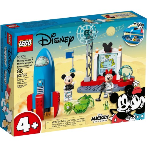 La fusée spatiale de Mickey Mouse et Minnie Mouse - LEGO Disney