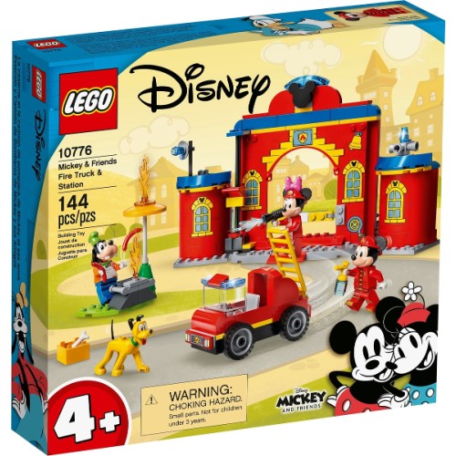 La caserne et le camion de pompiers de Mickey et ses amis - Lego LEGO Disney
