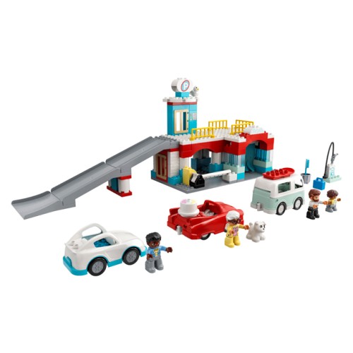 Le garage et la station de lavage - LEGO Duplo
