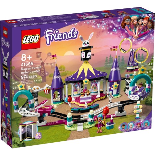Les montagnes russes de la fête foraine magique - Lego LEGO Friends