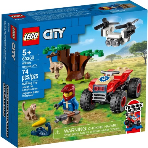 Le quad de sauvetage des animaux sauvages - LEGO City