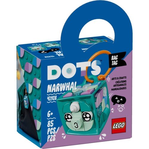 Porte-clés narval - LEGO Dots