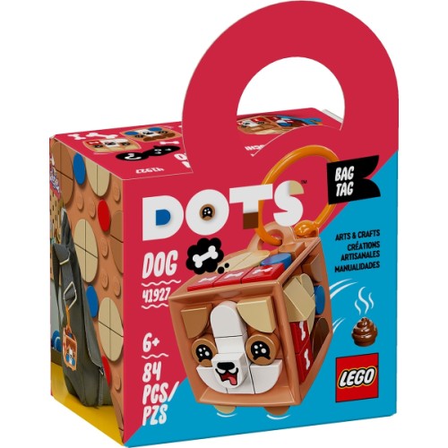 Porte-clés chien - LEGO Dots