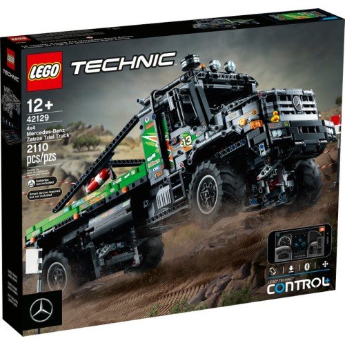 Le camion d’essai 4x4 Mercedes-Benz Zetros - LEGO Technic