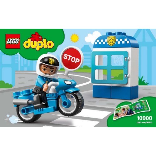 La moto de police - Lego LEGO Duplo
